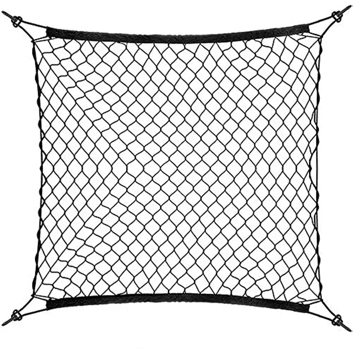 Nylon Car Rear Cargo Net Trunk Storage Organizer For Audi