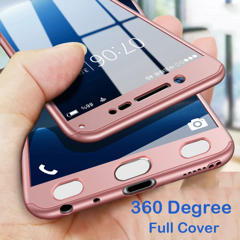 Magtim Full Cover Hard Case For Xiaomi Redmi Note 5 4 3 2 PC Remi 4X 6 PLUS Luxury with Glass |
