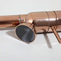 JIENI Rose Gold ก๊อกน้ําห้องครัว 360 หมุน 3-Way ทองเหลืองที่ถอดออกได้ก๊อกน้ําอ่างล้างจานจอแสดงผลอุณหภูมิ LED ร้อนเย็น TAP 4