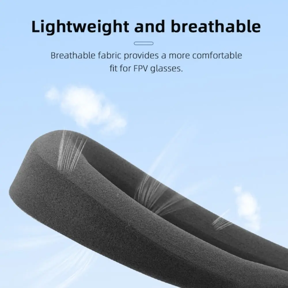 Description Picture 5 of itemDrone Goggles Face Plate Replacement Kit for DJI FPV Goggles V2 Face Mask Cover Drone Flight Glasses Sponge Foam Eye Pads