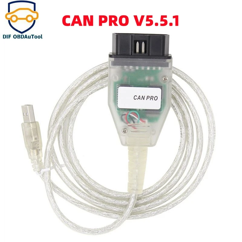 Per Vag Can Pro V5.5.1 Supporto Can Bus Uds K-Line Per Audi Senza Dongle Usb Con Strumento Diagnostico Ftdi Ft245Rl Chip Vcp Obd2