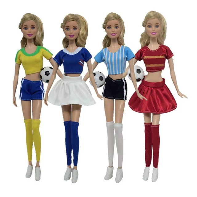 Em promoção! 8 Itens/ Lote De Roupas Para A Barbie Jogo De Vestir Roupa  Tops, Calças De 30 Cm De Moda De Vestido De Miniatura De Acessórios Para A  Barbie Presentes Diy