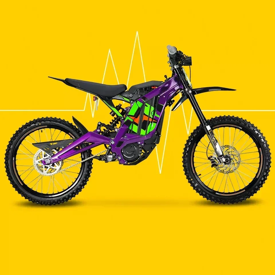 

Promo Price Sur Ron Light Bee X 60V 6000W full suspension sport mountain e bicycle Electric bike surron dirt ebike BUY 3 GET 1