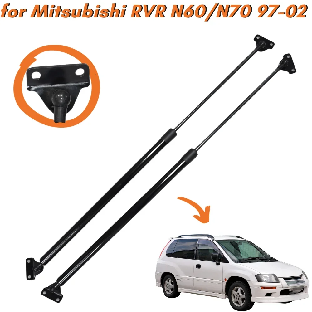 

Qty(2) Trunk Struts for Mitsubishi RVR N60/N70 Wagon 1997-2002 MR415172 Rear Tailgate Gas Springs Lift Support Shock Absorber