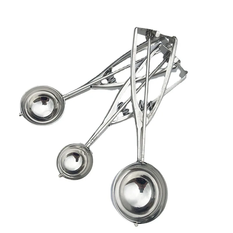 Simple Stainless Steel Digging Spoon Ice Cream Spoon Haagen Dazs Ice Cream Scoop Fruit Scoop Household Kitchen Tools 5