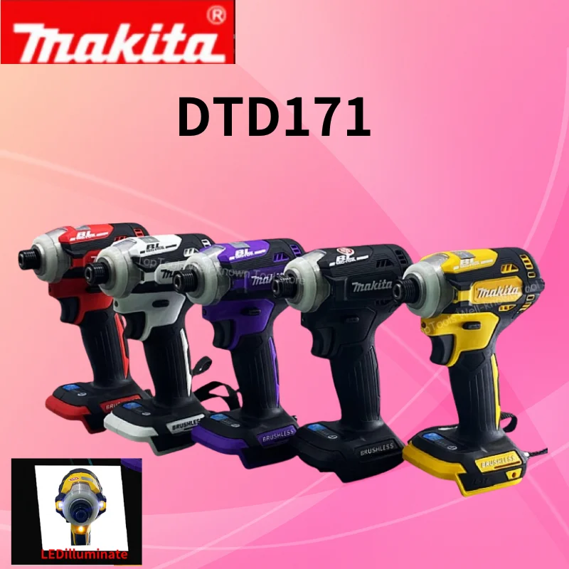 

Makita DTD171 18V Rechargeable Screwdriver Drills Power Tools Electric Construction Tool Driller Wireless Drill Free Shipping D