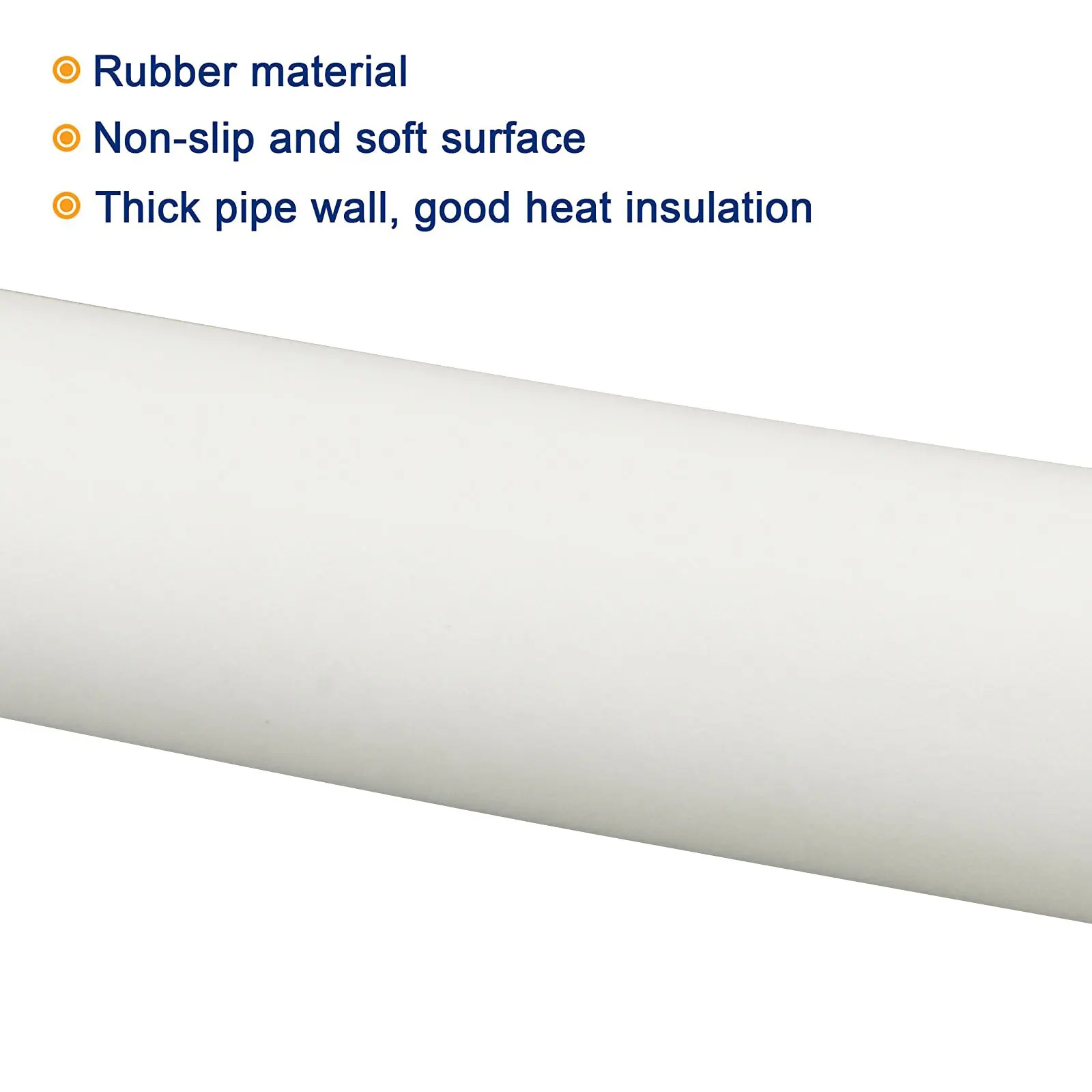 MECCANIXITY Foam Grip Tubing - 22mm ID, 32mm OD, 10" Black Pipe Insulation & Handle Cover - View #11