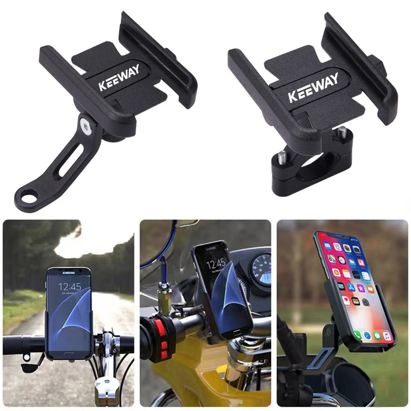 

For Keeway Superlight125/200 Vieste300 RKF/RFS/RFV125 Motorcycle accessories mobile phone holder GPS navigation mounting bracket