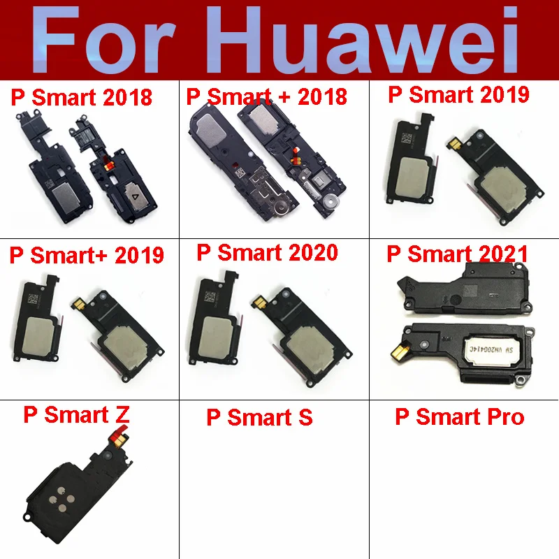 

Динамик для Huawei P Smart + Plus 2021 2020 2019 P Smart S Z Pro нижний звуковой громкоговоритель Звонок звуковой модуль детали
