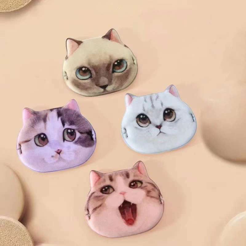 Description Picture 4 of item1/20pcs Cute Cat Puffs Liquid Foundation Cosmetic Makeup Tool Smooth Powder Concealer Beauty Dry and Wet Dual-use Powder Puff