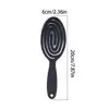 Relaxing Elastic Massage Comb Portable Hollow Hair Combs Scalp Massage Brush Soft Tooth Comb No Harm To Hair Massage Scalp Brush 6
