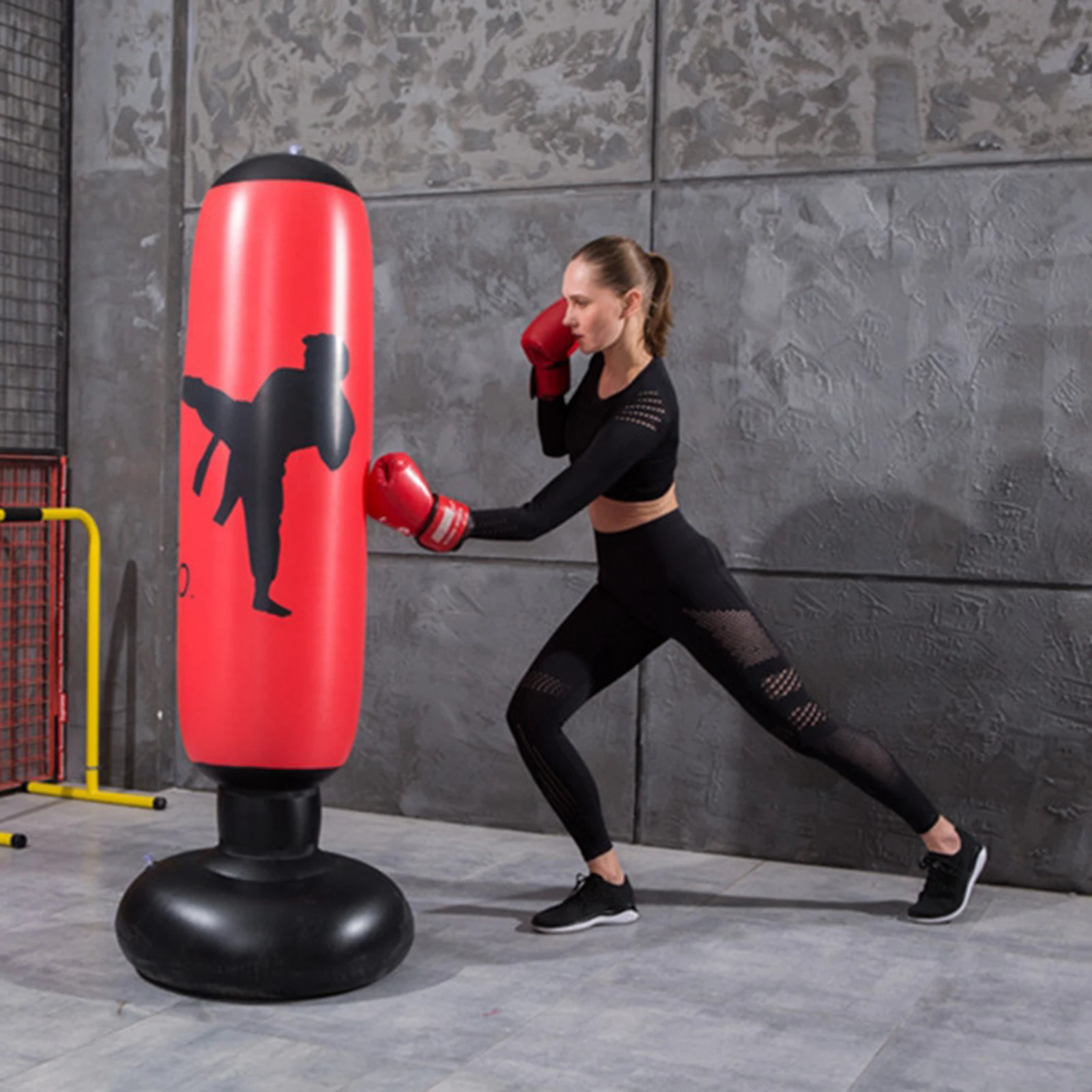 Children Toy Boxing Tumbler Punching Bag Punching Bag Boxing Adults - Boxing