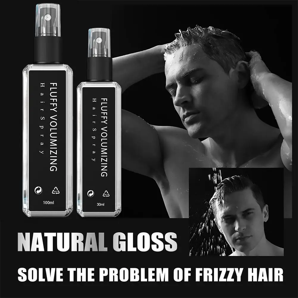 Fluffy Volumizing Hair Spray Super Large Capacity Magic Spray Thickening Gel Hair Professional Styling Mist Gel R4L6