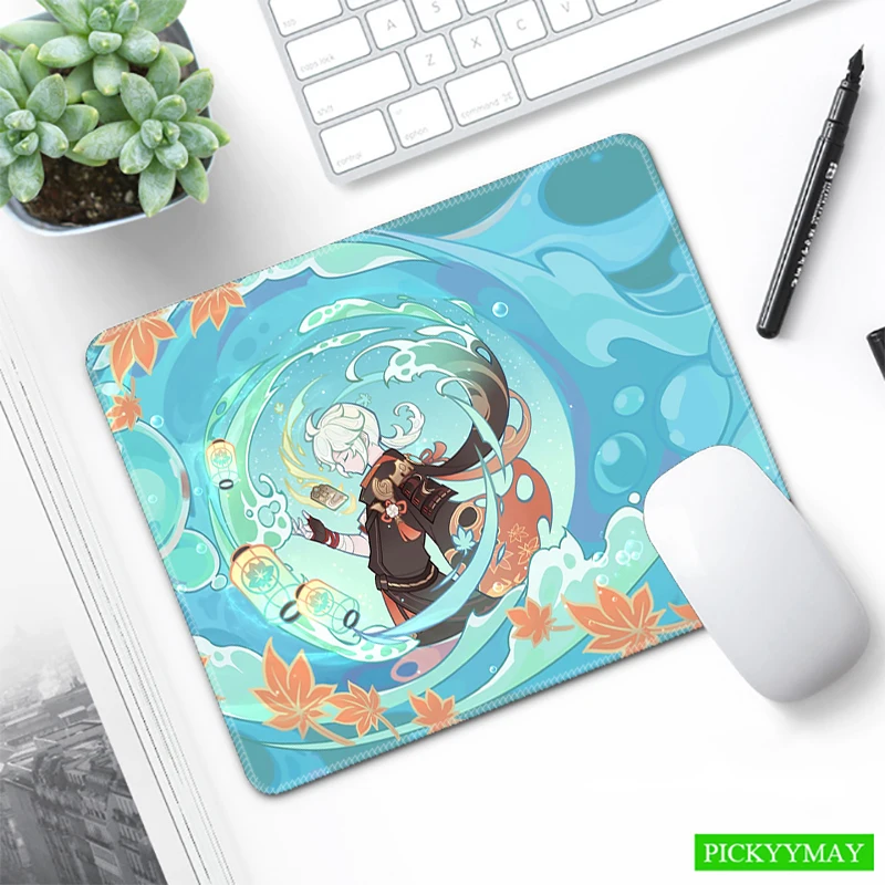Gaming Mousepad Genshin Impact Desk Mat 20x25cm