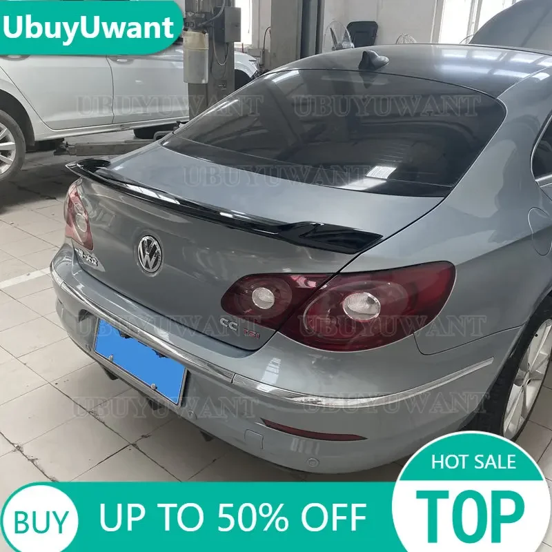Spoiler Volkswagen Passat Sedan R-Line B8 Glans Zwart Maxton