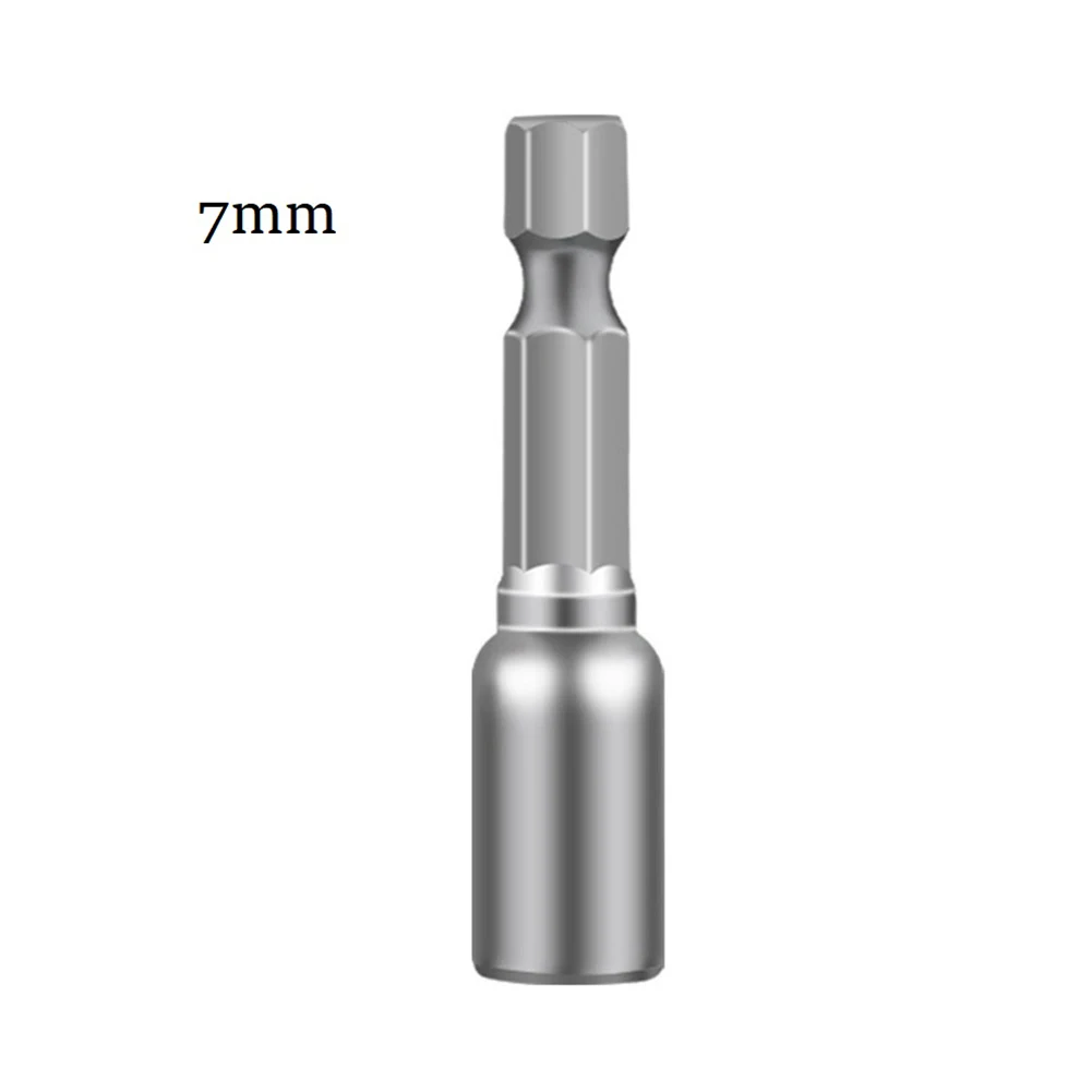 Description Picture 5 of item6-13mm Hex Sockets Sleeve Nozzles Nut Driver Set Screwdriver Set Hex Shank Electric Drill Bits Tool Socket Wrenches Spanner