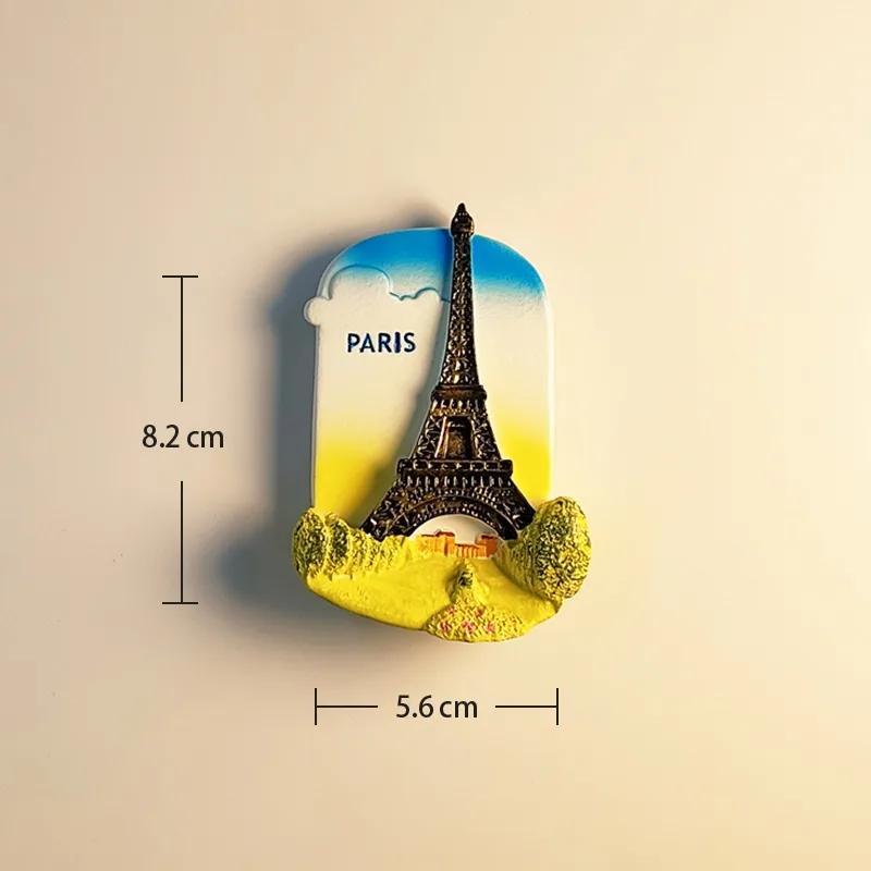 Aimant De Réfrigérateur 3D Prague Tchèque - Autocollant De Voyage