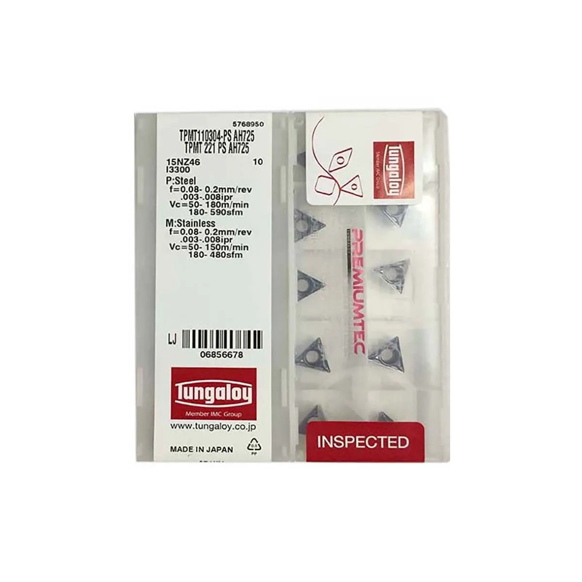 ●TUNGALOY N350 CERMET 10 TNMG160404-11● TUNGALOY TNMG160404L TNMG160408R VNMG160402 WNMG080404