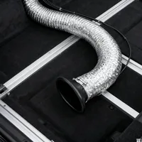 Universal Performance Air Intake Duct & Vent Kit - Round/Square Nozzles - Image 2
