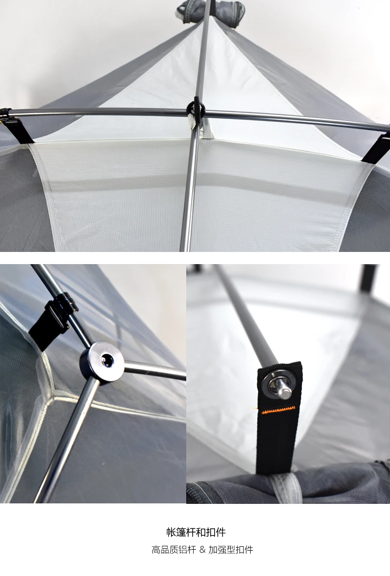 Silicone Coated Backpacking Tent, Lightweight for 4Season Outdoor Camping,Hiking,MSR Style, Includes Footprint, High Waterproof 3