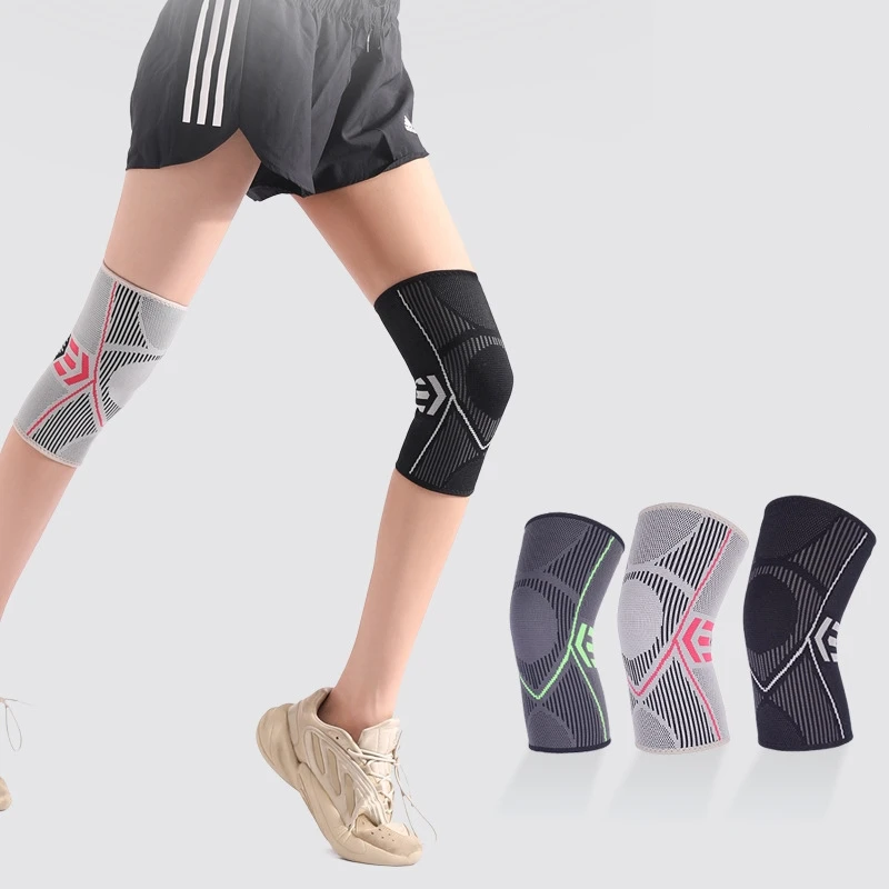 

Professional Knee Support Compression Knee Sleeve Anti Slip Silicone Knee Braces for Knee Pain Meniscus Tear