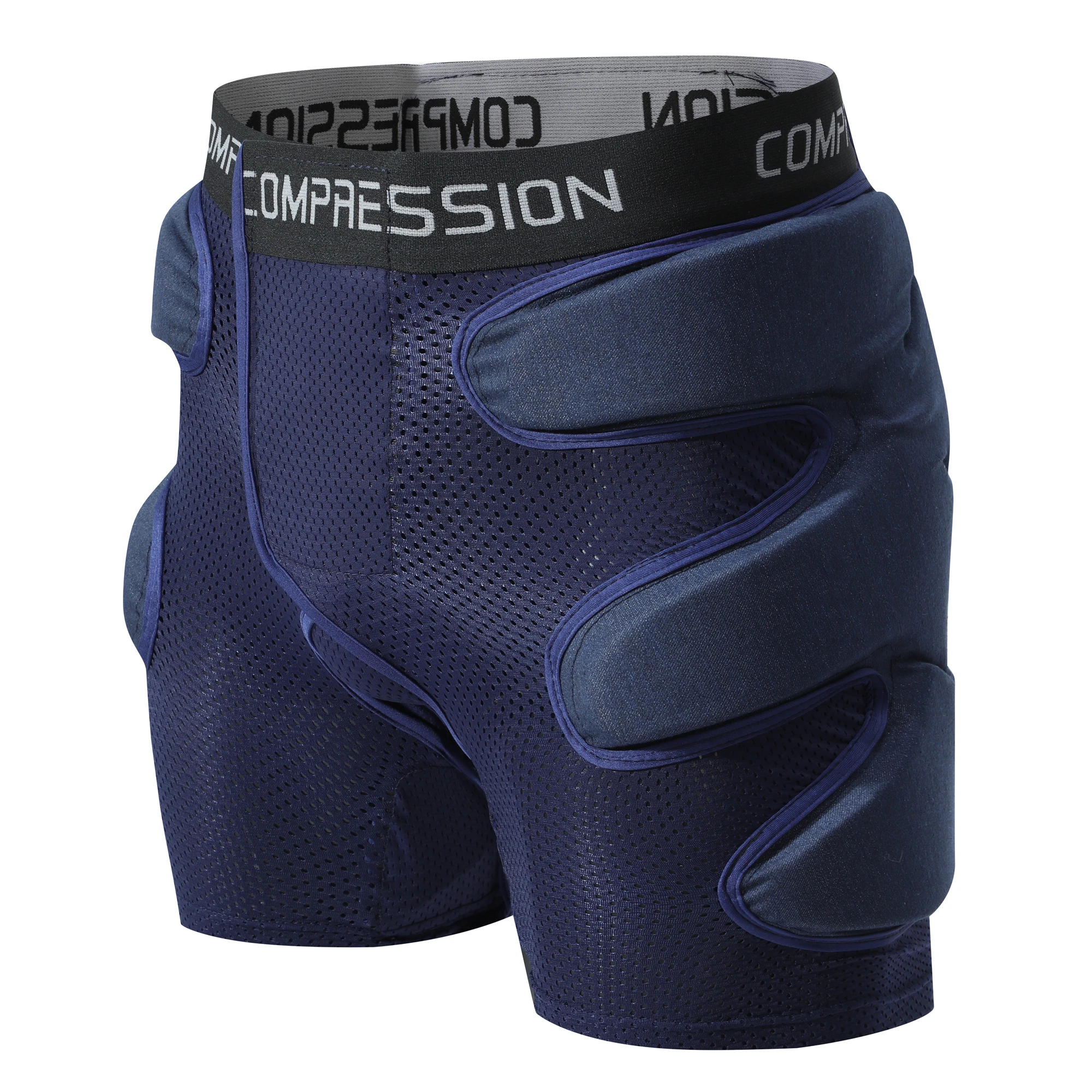 Unisex Roller-skating Skating Snowboard Skiing Shorts Sports Hip Pad Protection Rugby Football Soccer Goalkeeper Shorts Sponge