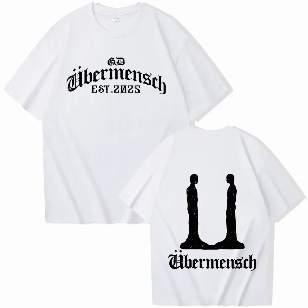 【peaceminusone】G-DRAGON Ubermensch T-Shirt White G-DRAGON 2025 World Tour Übermensch Official Merchandise