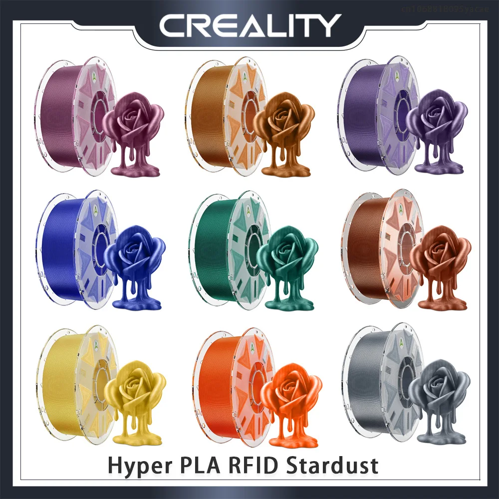 Creality Hyper PLA RFID Stardust Filament Multicolor Hyper PLA