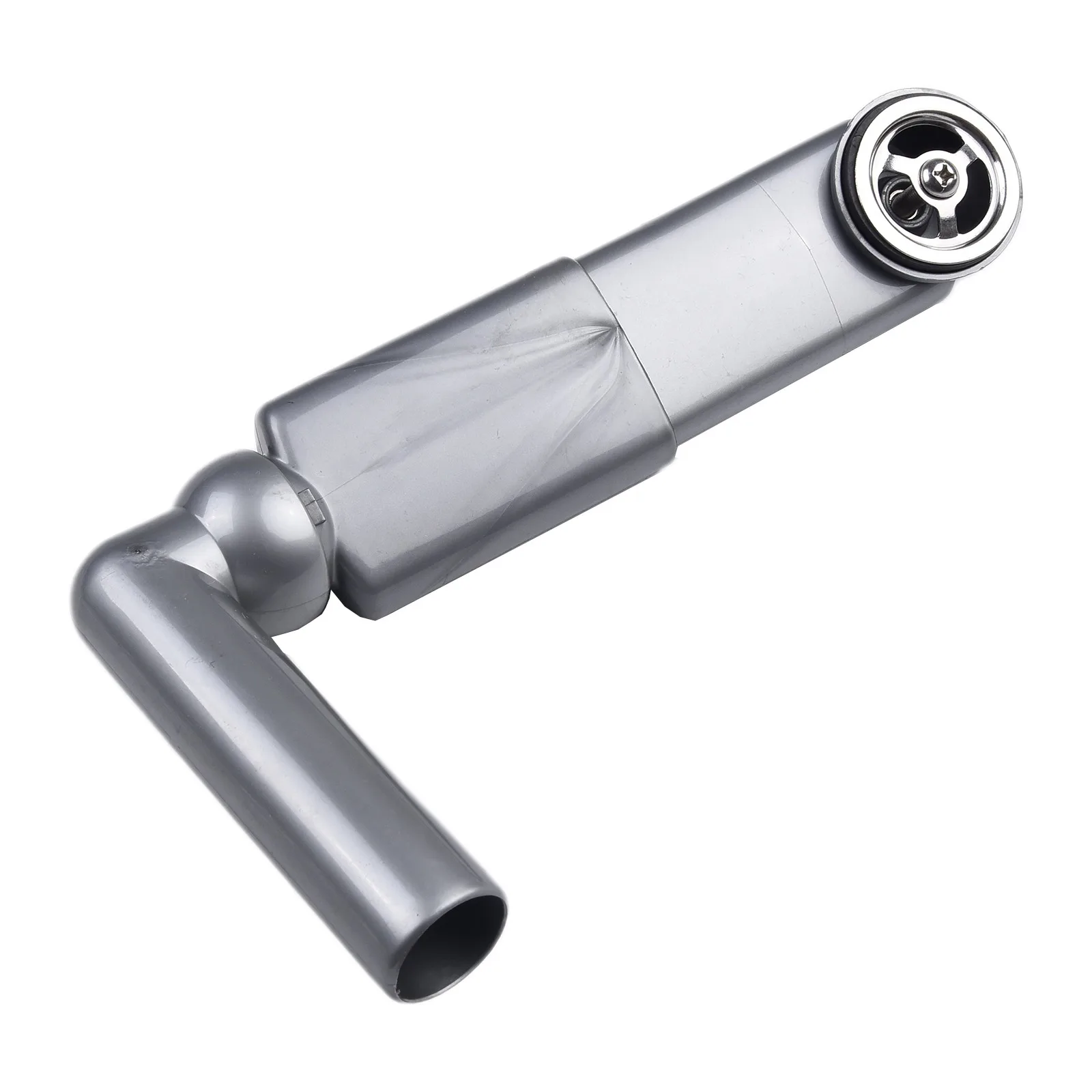 Black Finish Washbasin Drainer Side Round Overflow Pipe Head