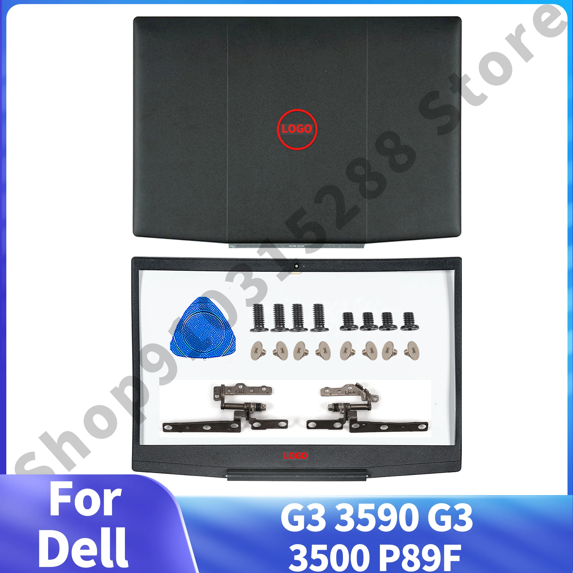 

Новый оригинальный для Dell G серии G3 15 3590 ЖК-дисплей Топ задняя крышка 0YGCNV Логотип красного цвета