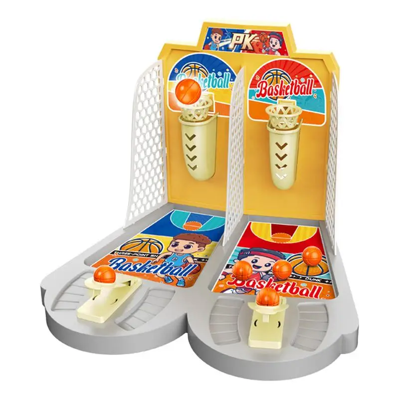 

Basketball Bouncing Game Tabletop Basketball Game For Eye-Hand Coordination Toy Basketball Products For Playground Bedroom Game