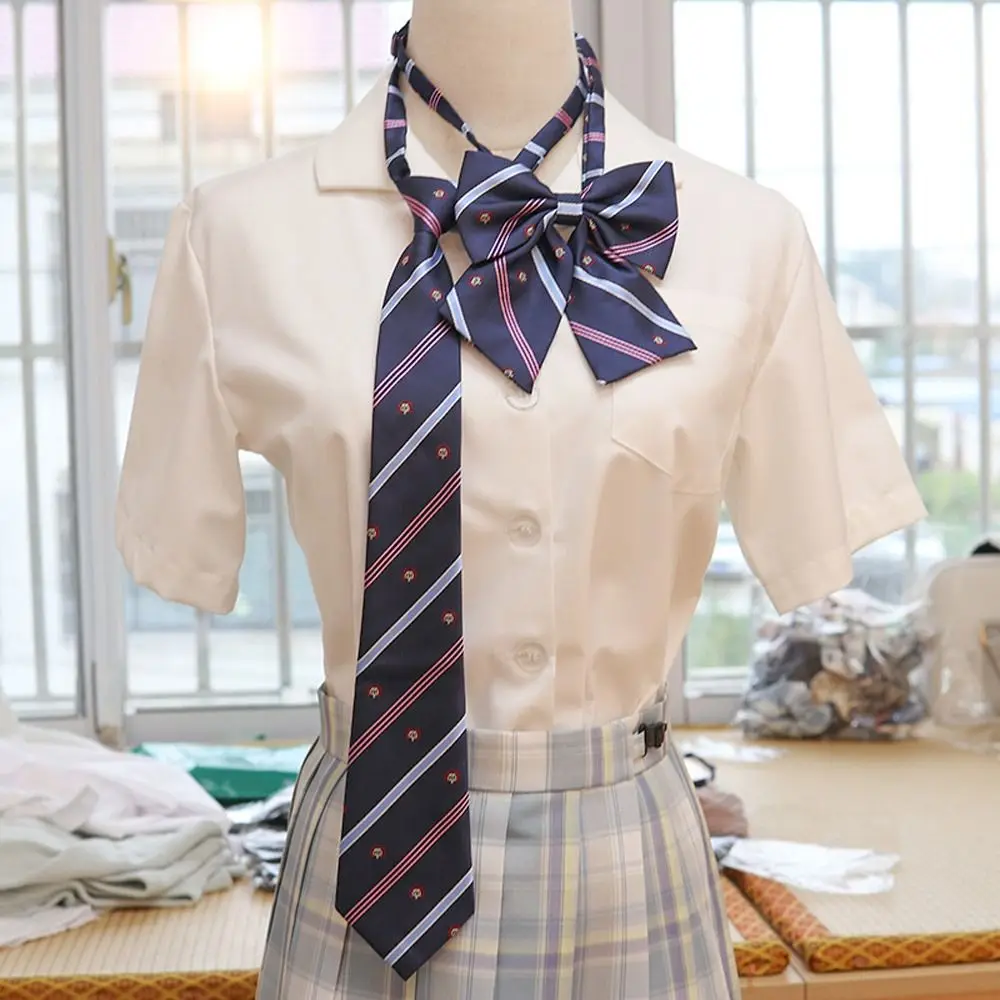 

Women Bow Ties Shirt Accessories DK Neckties Bowknot Neckties Sailor Suit Bowties School Students Neckties JK Uniform Bow Ties