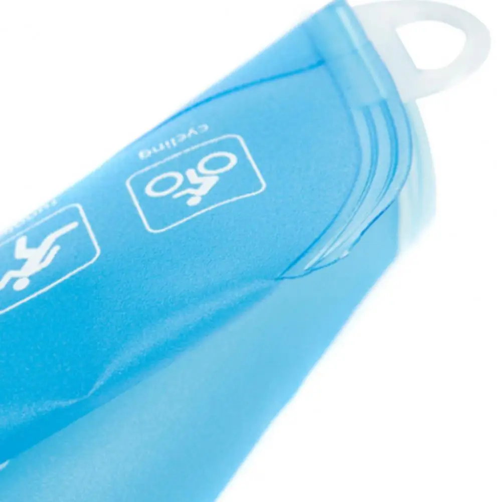 150/250/500ml Water Bottle Folding TPU Flask Food Grade BPA Free Collapsible Water Bottle Outdoor Sports Hydration