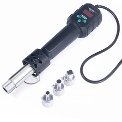YIHUA Adjustable Temperature Digital Heat Gun Soldering Rework Station, 700W - 110V-127V US plug (8858-IV SET1)