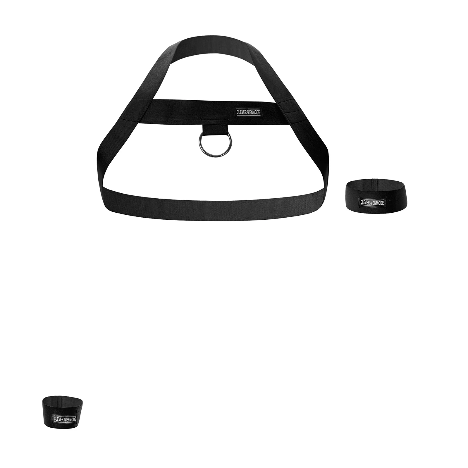 CLEVER-MENMODE Men's Sexy Chest Strap Lingerie Fetish Sissy Men Safety Belt BDSM Bondage Body Sex underwear Gay Halter Bikini leather chest harness
