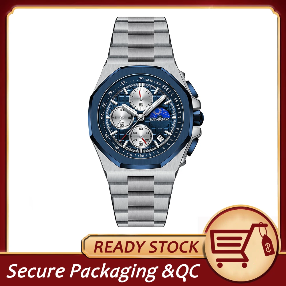 2022 NEW Business Watches for Men Gold Top Brand Luxury Wrist Watch Man Clock Fashion Chronograph Wristwatch Reloj Hombre |