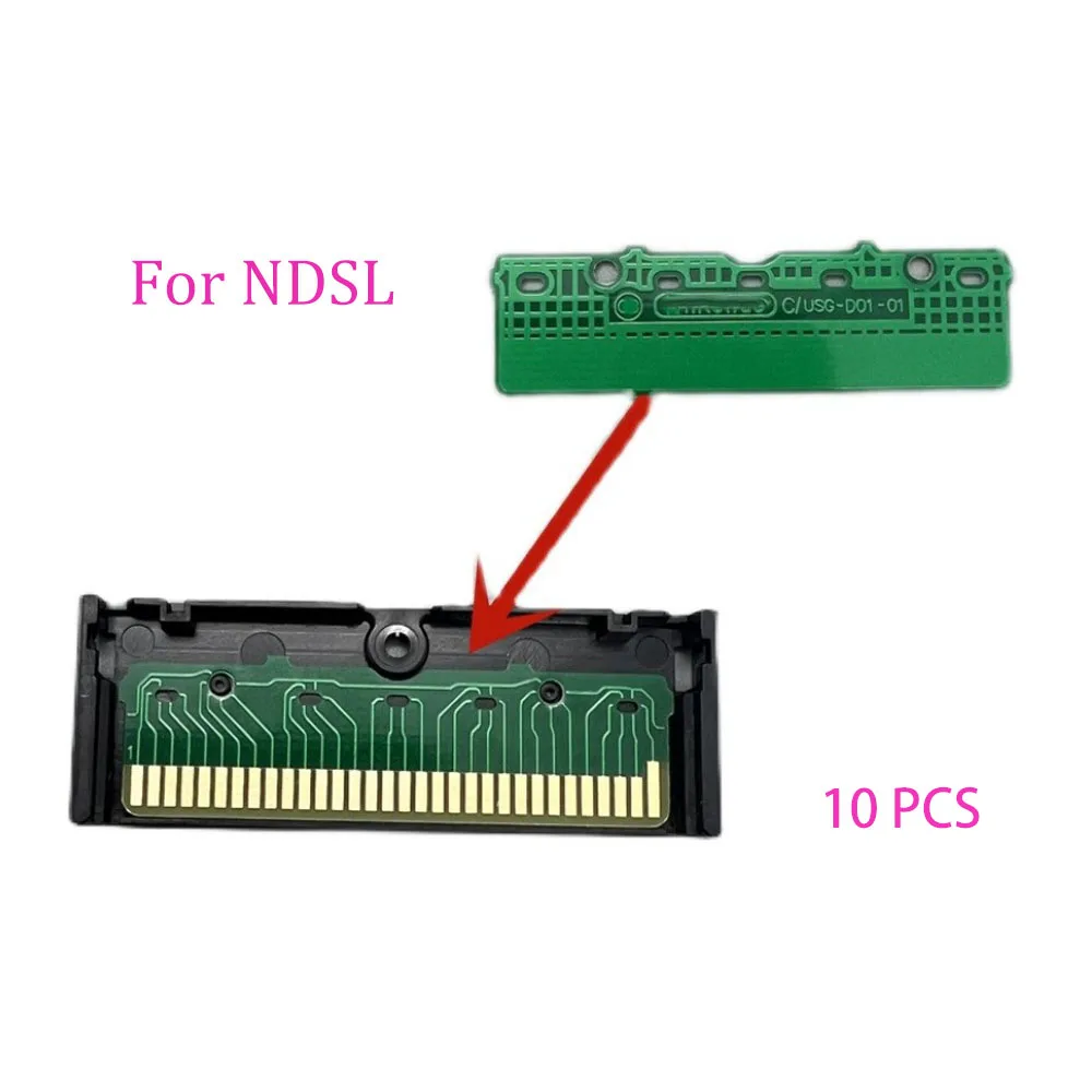 10 Pezzi Di Alta Qualità Pcb Slot Per Schede Dust Cover Slot Chip Per Nds Lite Chip Board Per Ndsl Per Gba Card Slot Dust Cover