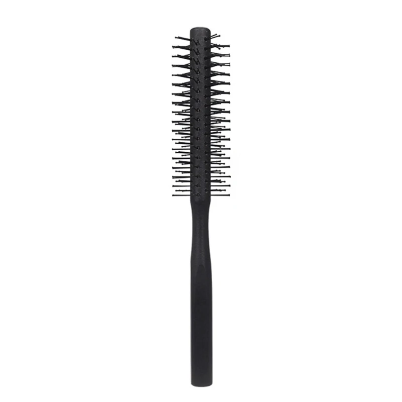 Pettine per capelli rotondo spazzole per capelli arricciacapelli spazzola per capelli ricci rullo per massaggio pettine parrucchiere che soffia Styling asciugatura Drop Shipping - immagine 2
