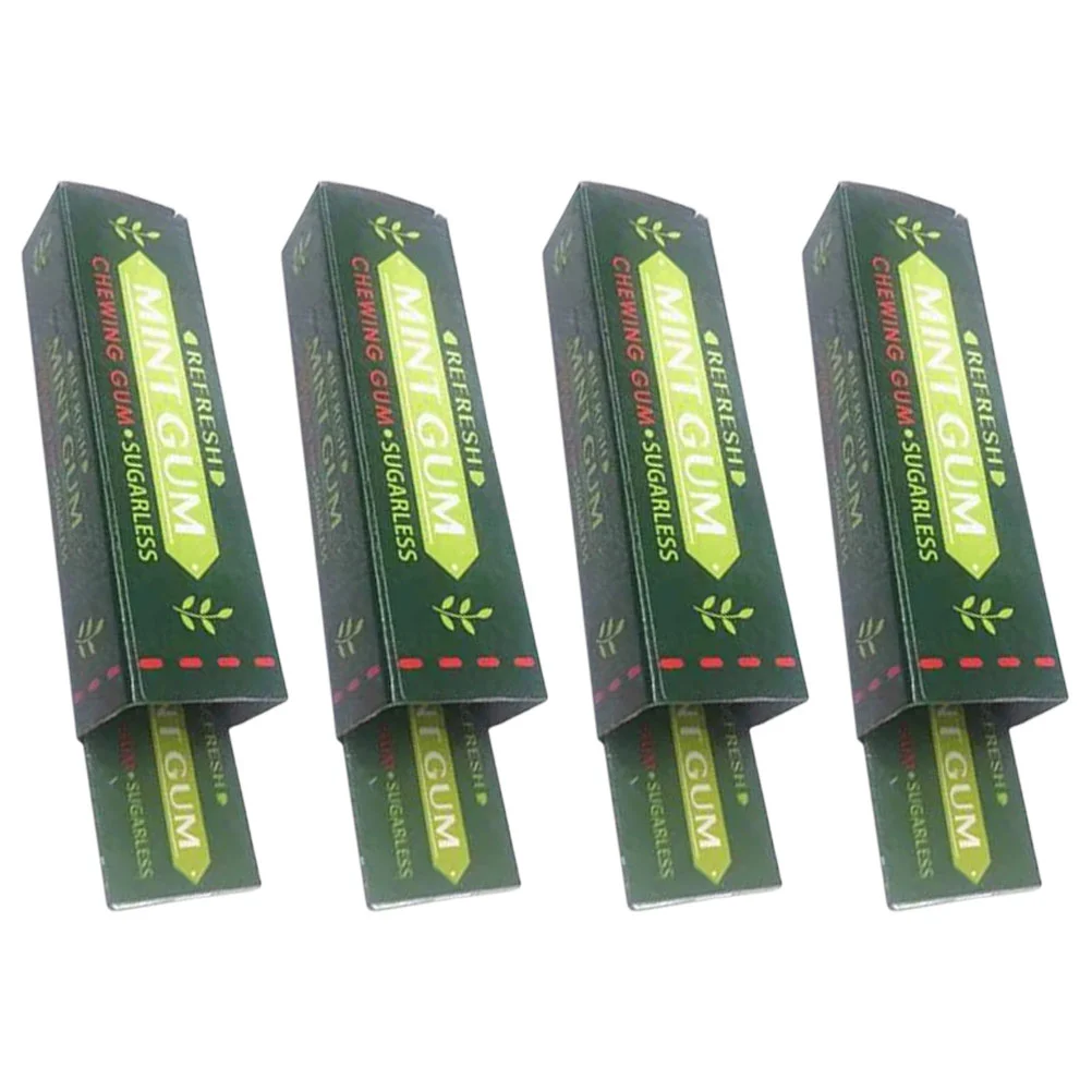 4 Pcs Simulation Gum Prank Toy Cockroach Props Trick Novelty Practical Fool S Day Chewing Gum Toy Scary Insect Model