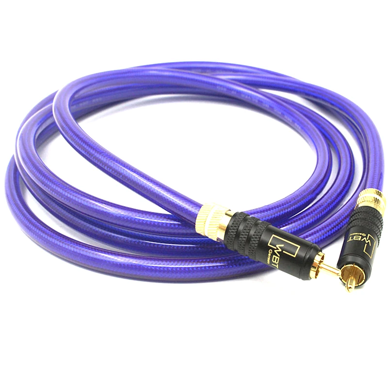 VDH Van Den Hul IT65G Silver Plated 75Ohm Digital Coaxial DAC Cable