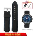 Black blue silver