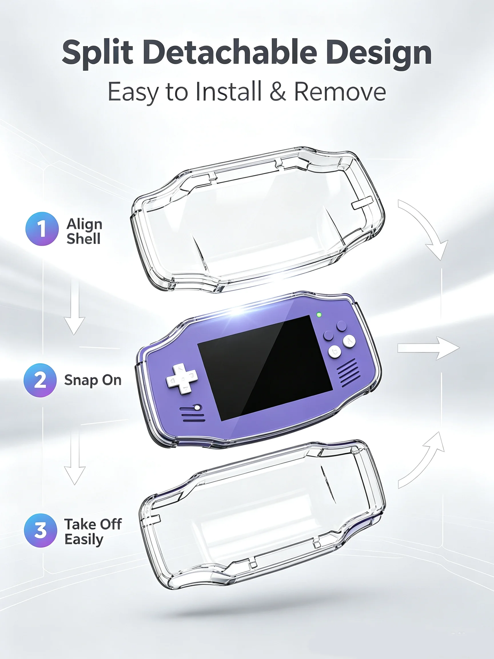 Enhanced Protective Soft Carrying Case for Retro Handheld Console - Shockproof Portable Shell Pouch