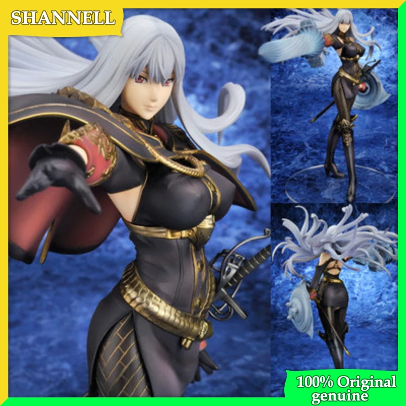 

Valkyria Chronicles 4 100% Original genuine Selvaria Bles Military uniform PVC Action Figure Anime Figure Model Toys Figure doll