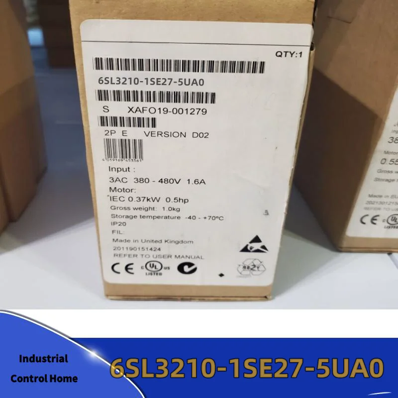 

Инверторный силовой модуль SINAMICS S120, вход PM340, 6SL3210-1SE27-5UA0
