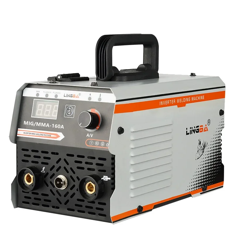 

120A European Regulation 220v with Accessories 1kg Airless Two Protection Welding Machine MIG/MMA-160A Welding Machine