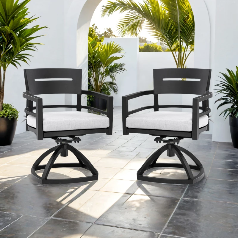 Patio Swivel Rocker Chairs 3