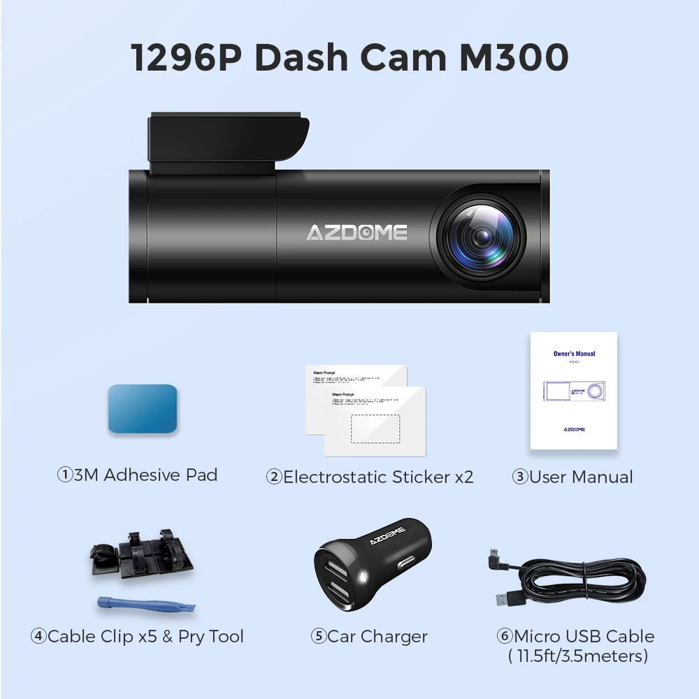 azdome dashcam