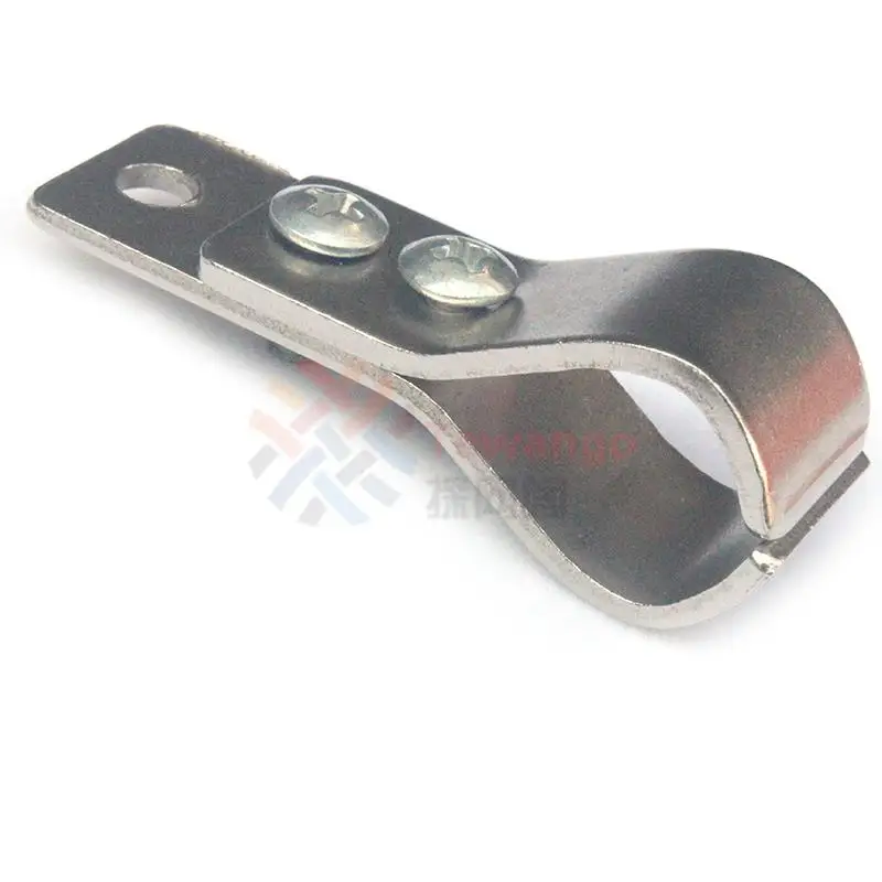 Pipe Clamps Hardware SUS 304 Hanging For OD 16MM-25MM Pipe F Clips 10pcs-pack