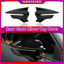 

Black Mirror Cap For Seat Leon 5F MK3 ST Cupra 2013-2020 Ibiza MK5 Arona 2017-2018 Car Side Rearview Mirror Cover Accessories