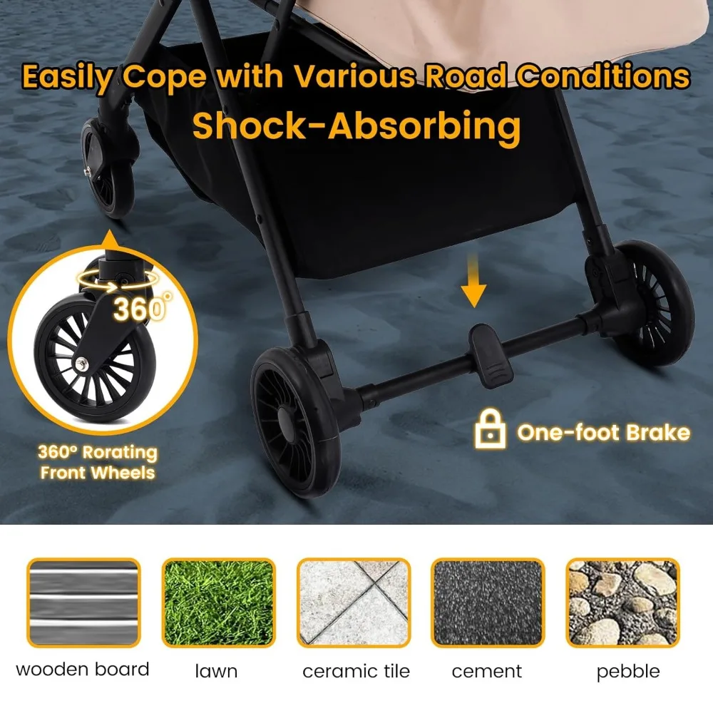 Foldable dog stroller folded for easy car or closet storage